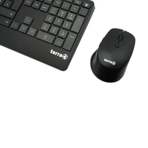 TERRA Desktop 4000 Wireless AES [DE] USB black Cop (2810757)