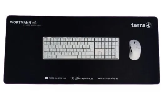 TERRA Mousepad XXL NEON Gaming black/purple lila U (2810725)